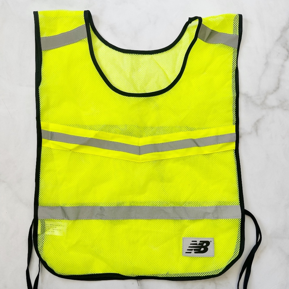 New Balance Neon Reflective Running / Biking Vest - Brand New